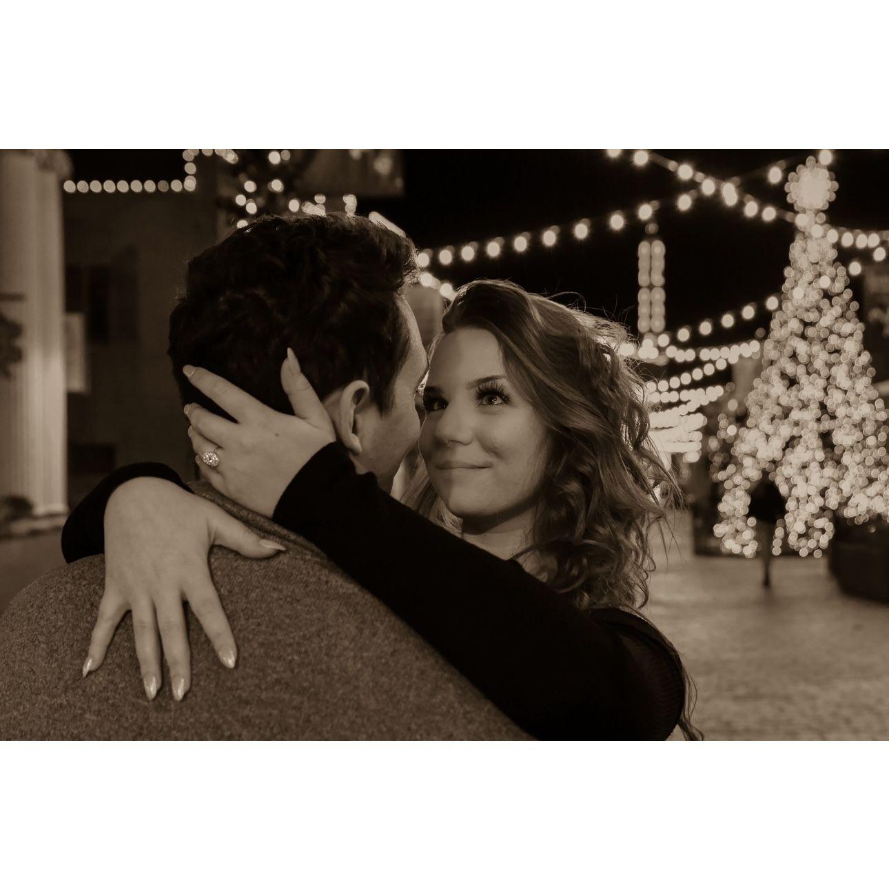 Our Christmas engagement photoshoot