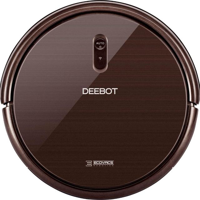ECOVACS Robotics - DEEBOT N79SE App-Controlled Self-Charging Robot Vacuum - Espresso