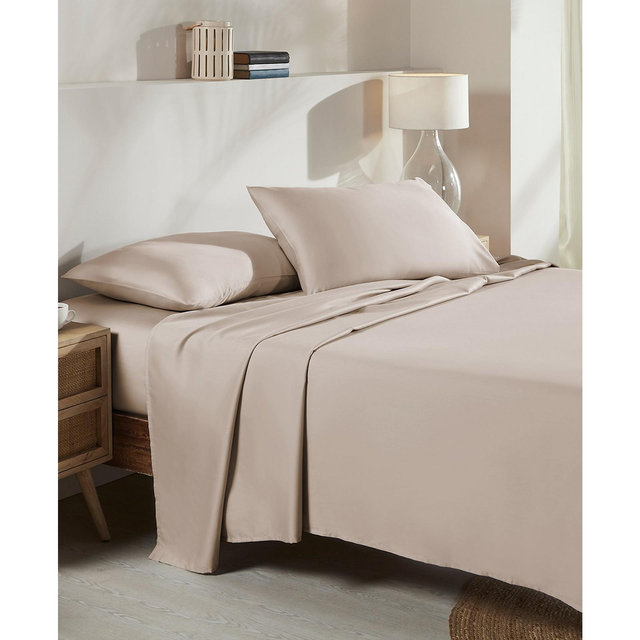 California Design Den Soft 100% Cotton Sheets Set - Cooling Durable Sateen, Deep Pocket - King