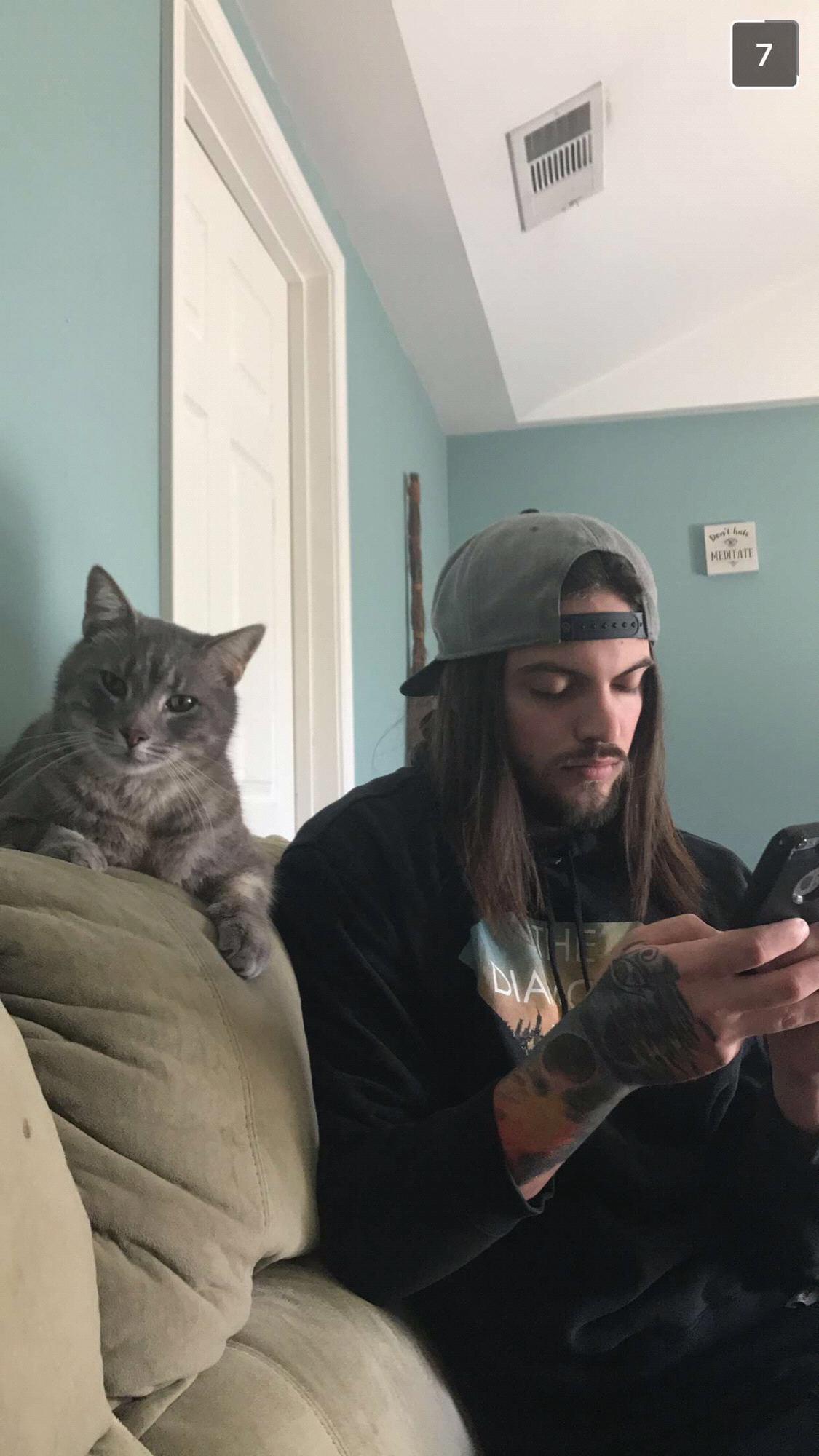 This photo was on Chance’s tinder profile when we matched. I wish I could remember what his bio said.