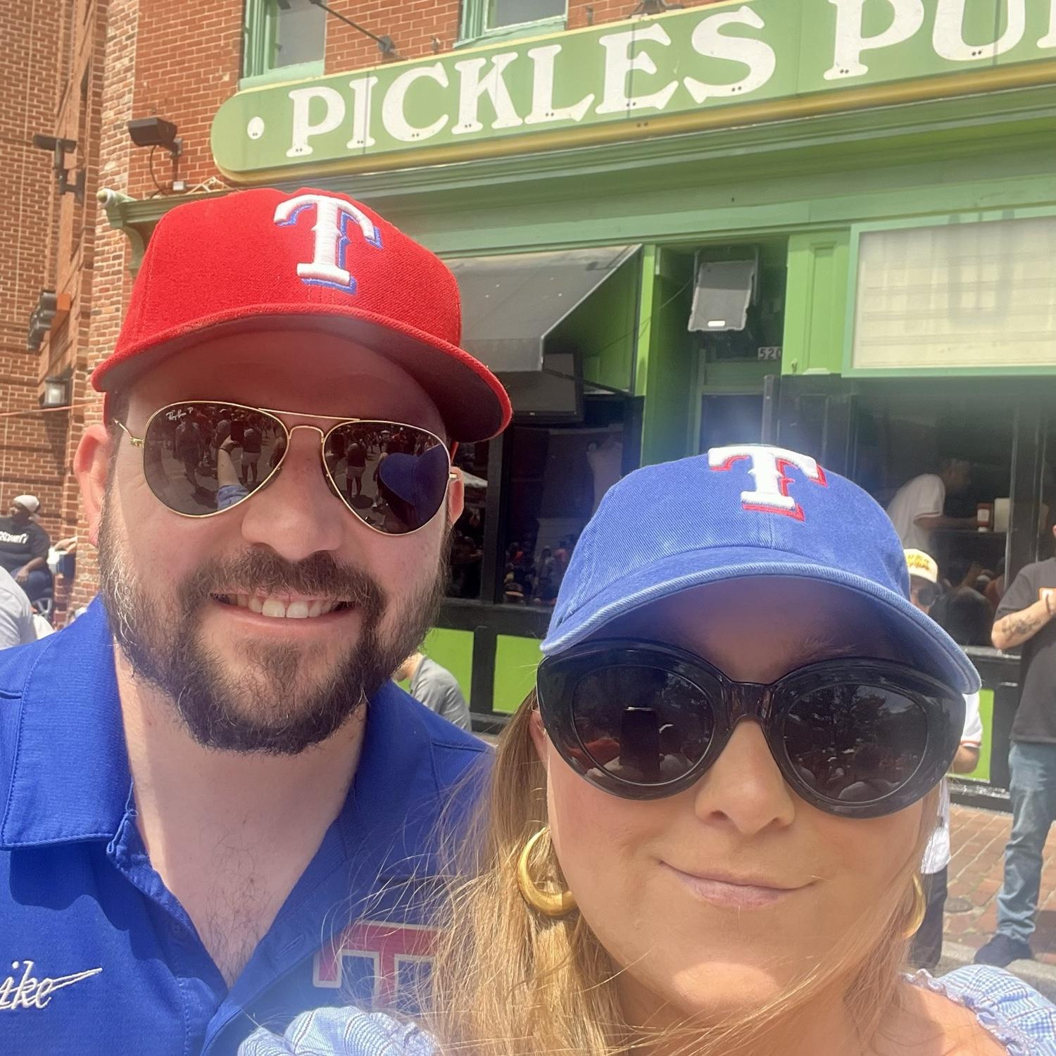 Rangers game in Baltimore!