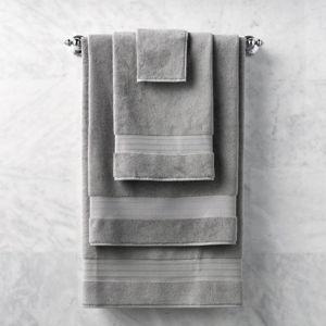 Frontgate Organic Bath Towel in Carbon