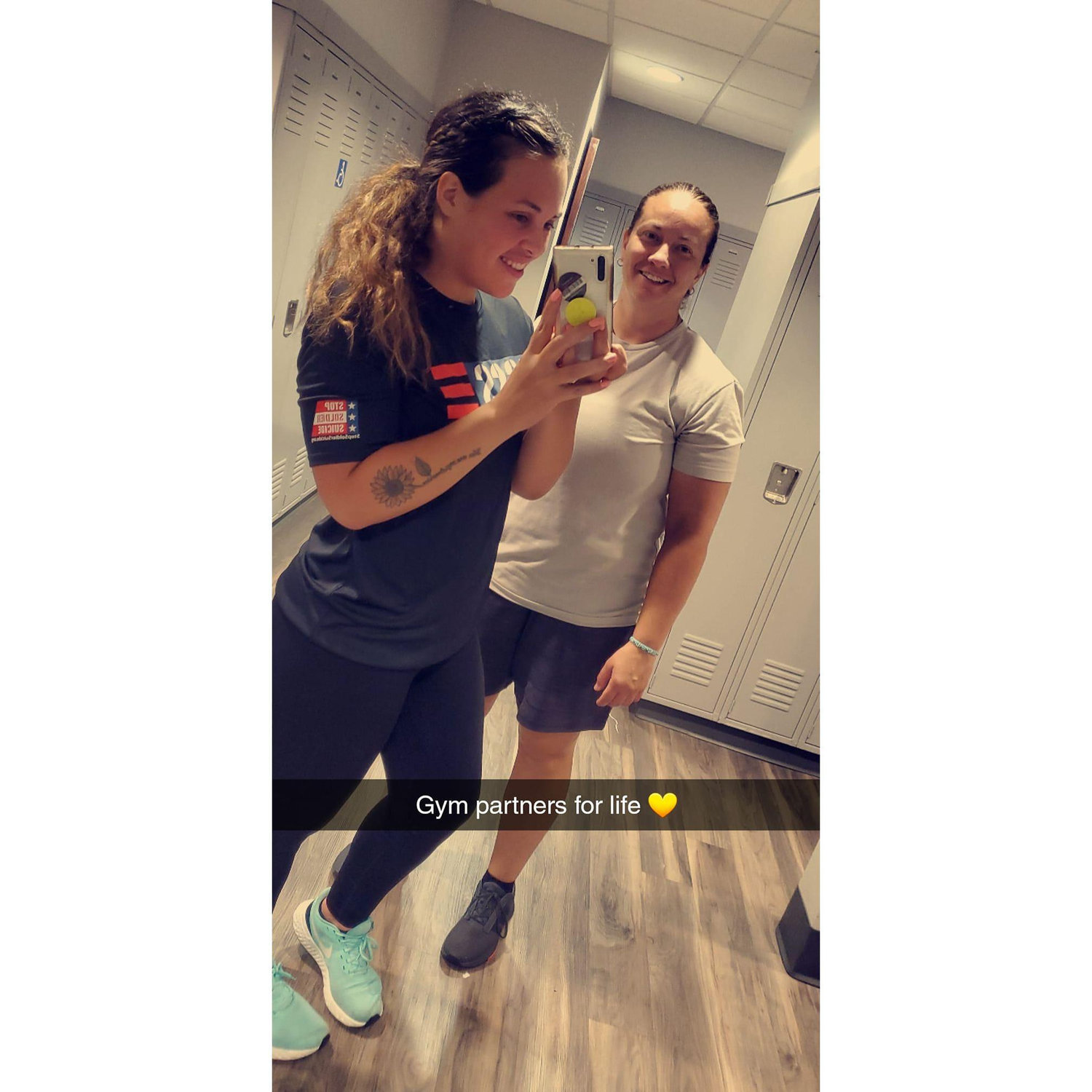 "Do you want the family story or real story? We met at the gym" Going strong ever since 2021