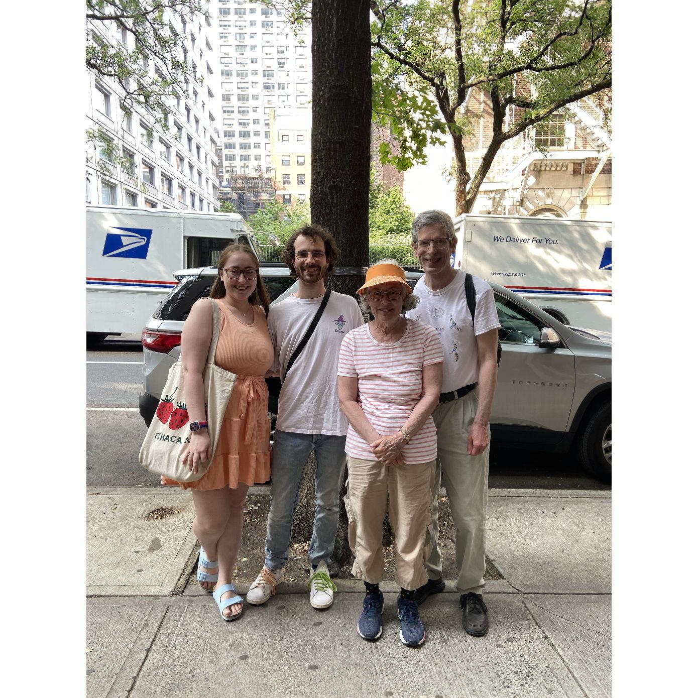 Visit with Grammy and Papa Dan 2023