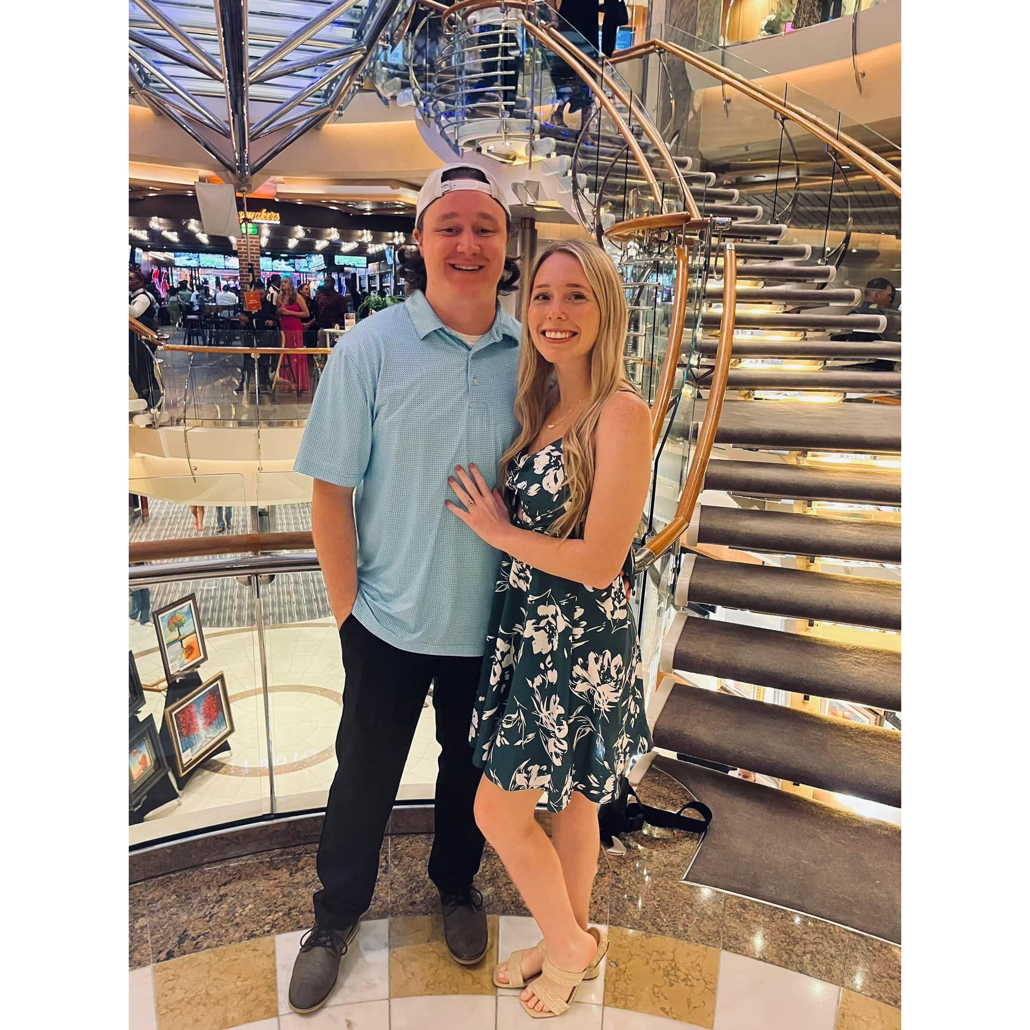 Our first time out of the country together
