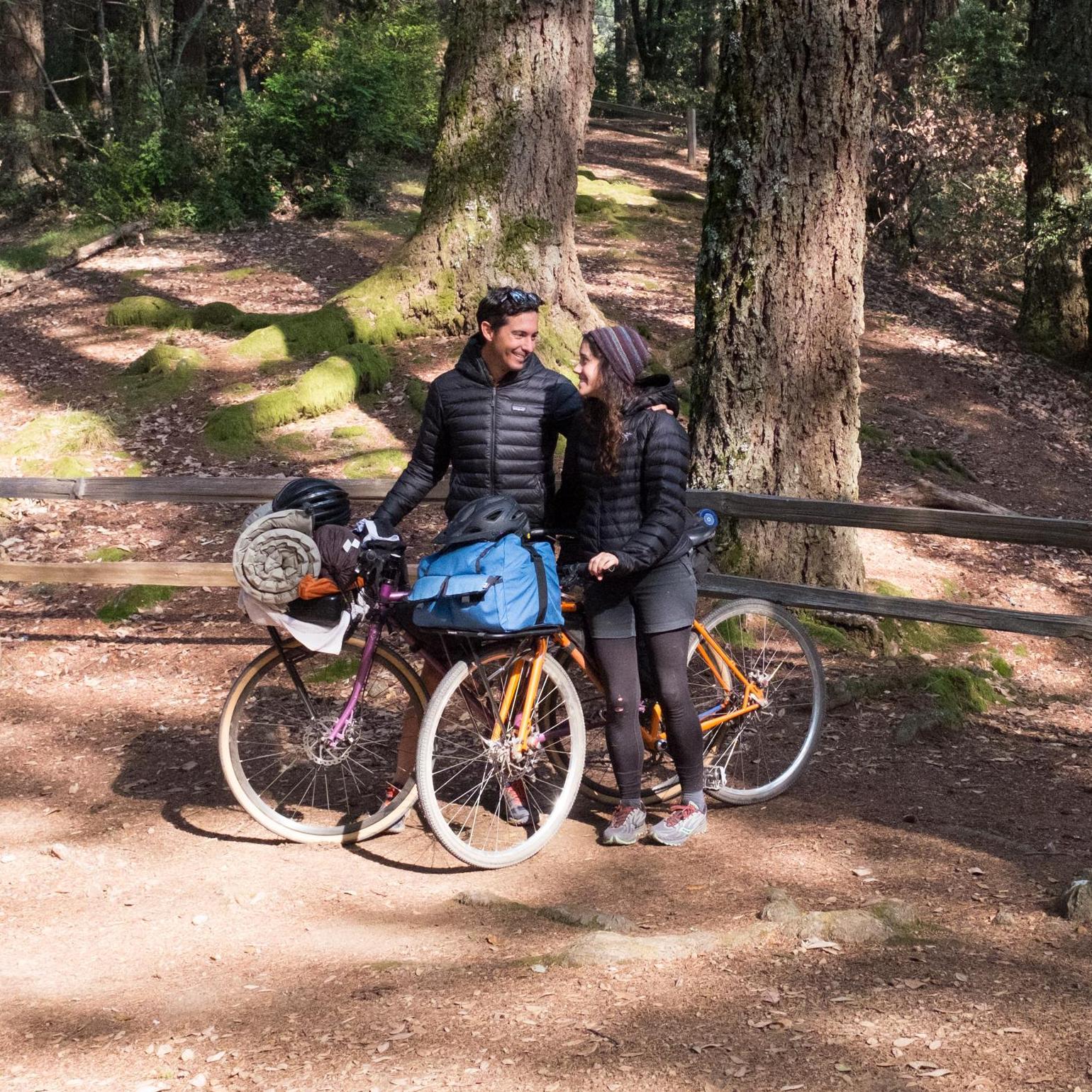 Bike camping for Krista's birthday last year