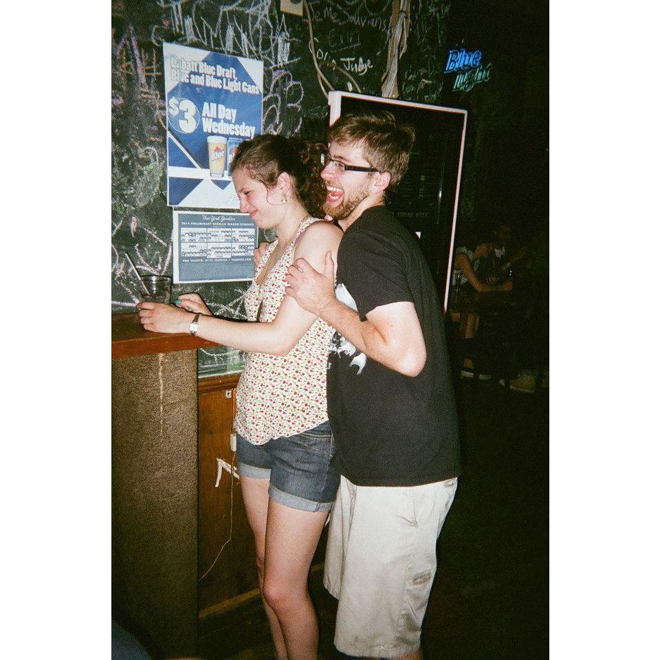 Our first summer together, Burlington Vermont, 2014