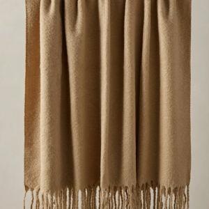 Snug Throw by Sarah Sherman Samuel - Latte