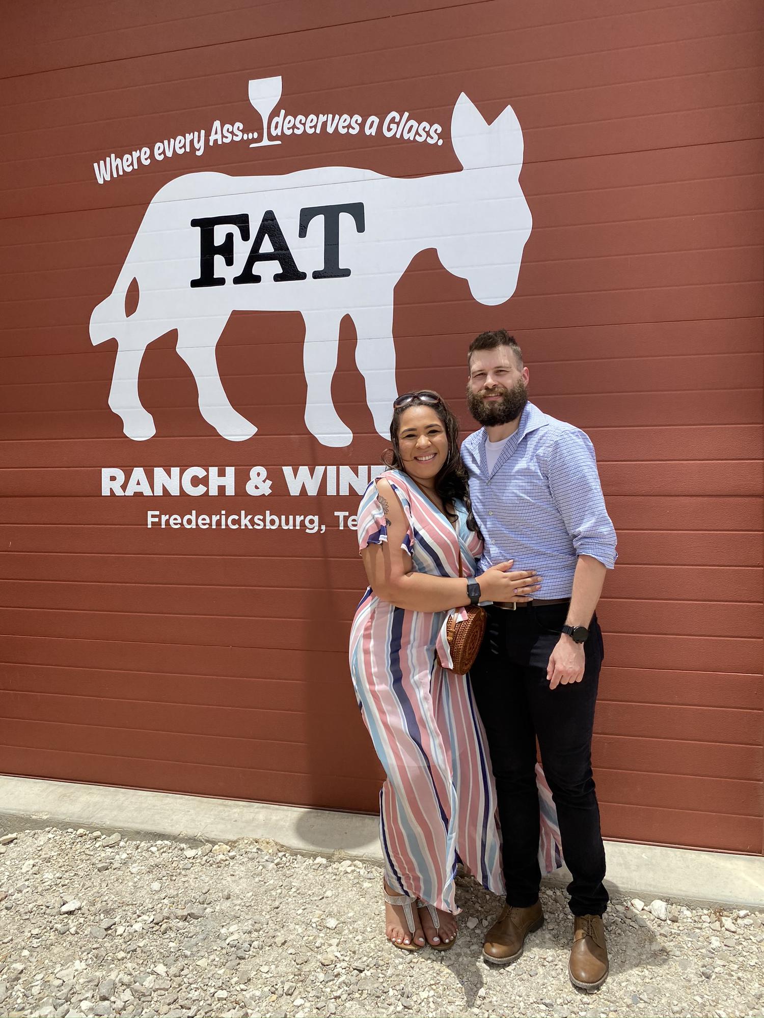 Where he proposed❤️ My favorite winery in Fredericksburg!