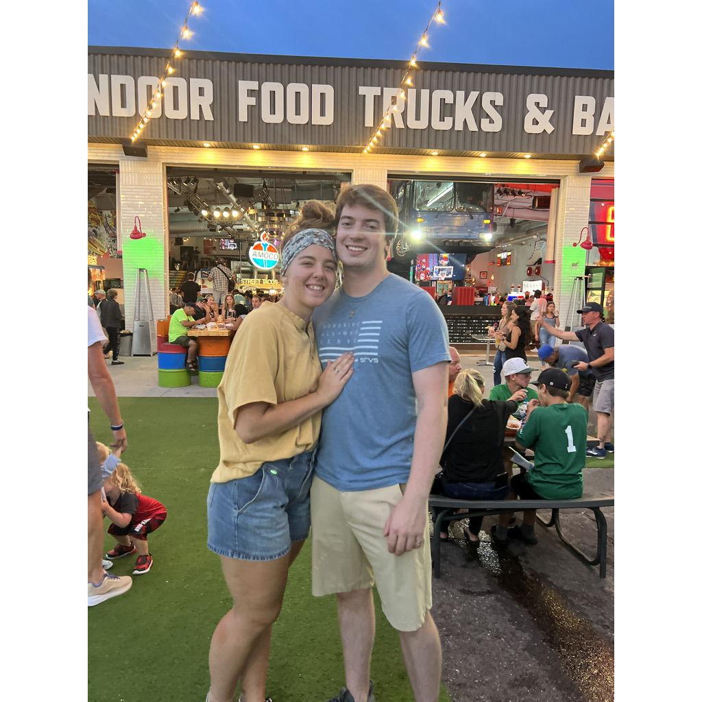 Our first picture together