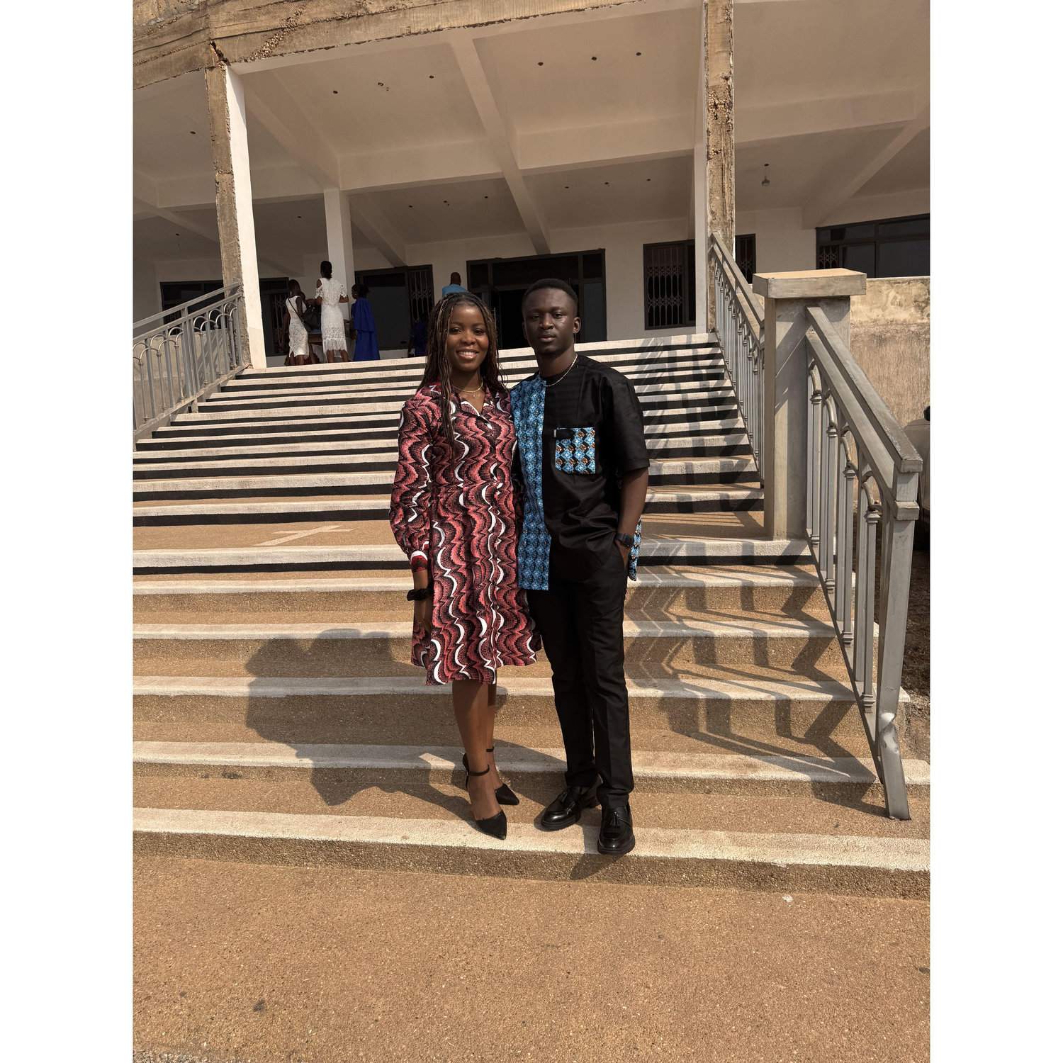 Our first Sunday in Ghana