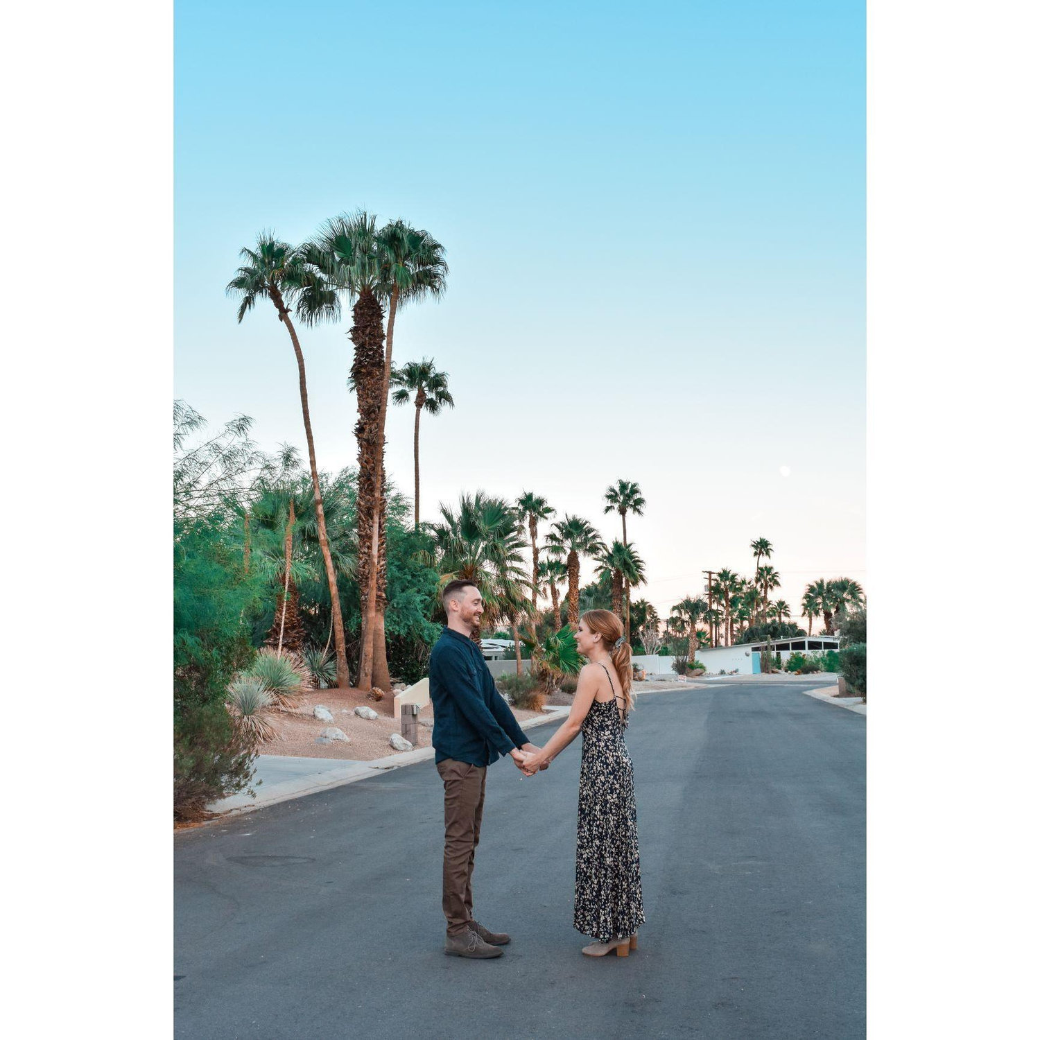 Palm Springs Engagement Photos 11/9/19