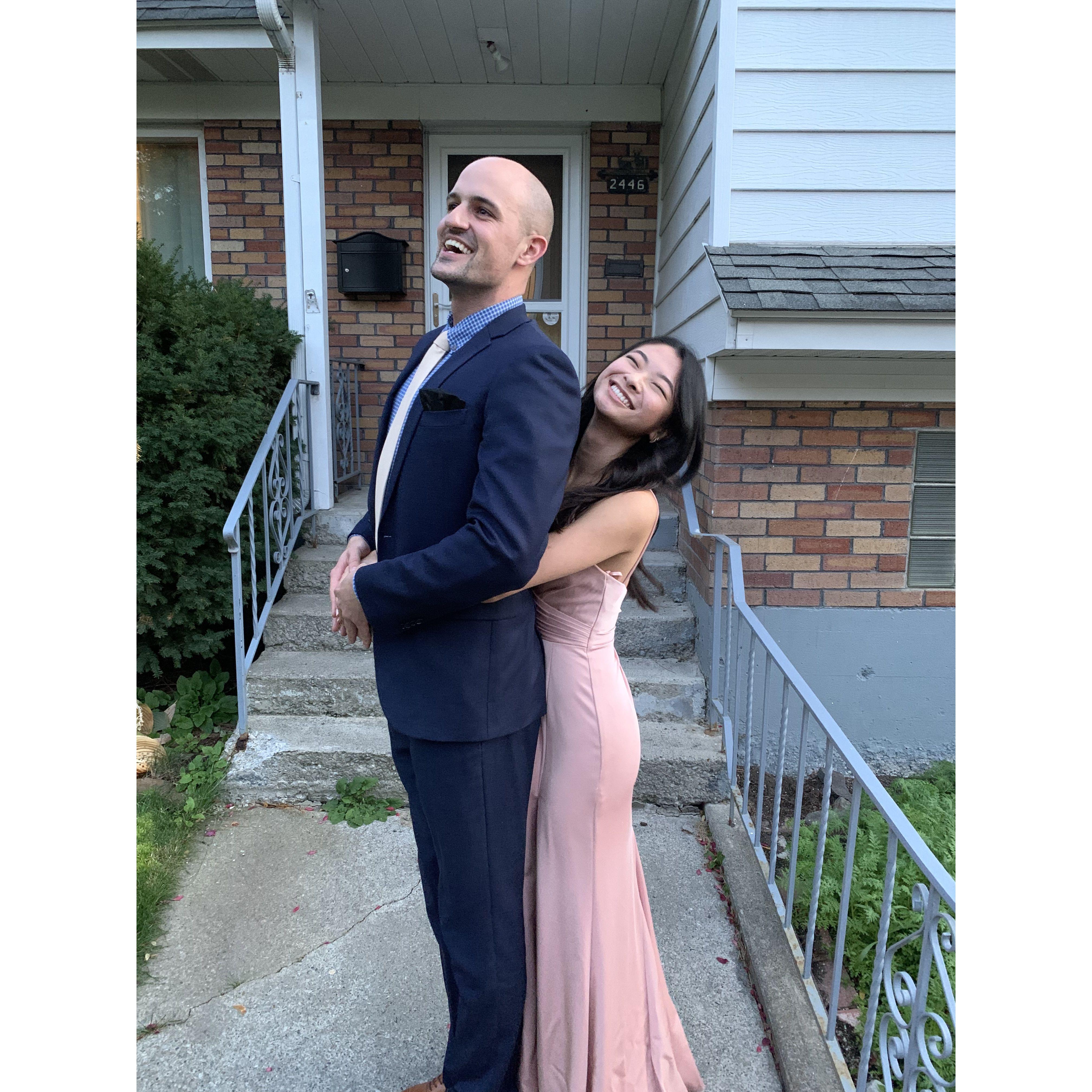 Matt asked Maddy to med school prom (aka WWAMI ball) Autumn 2021. We went as friends, but left thinking just friends might not be enough...