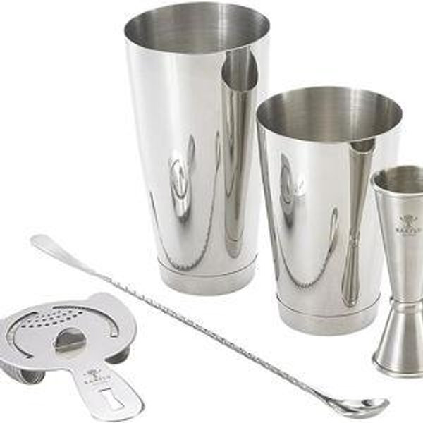 Barfly M37101ACP Basic Set, Stainless Steel, 5-Piece
