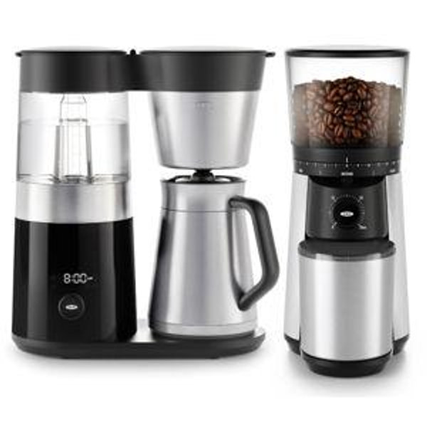 OXO - 9-Cup Coffee Maker & Conical Burr Coffee Grinder Bundle