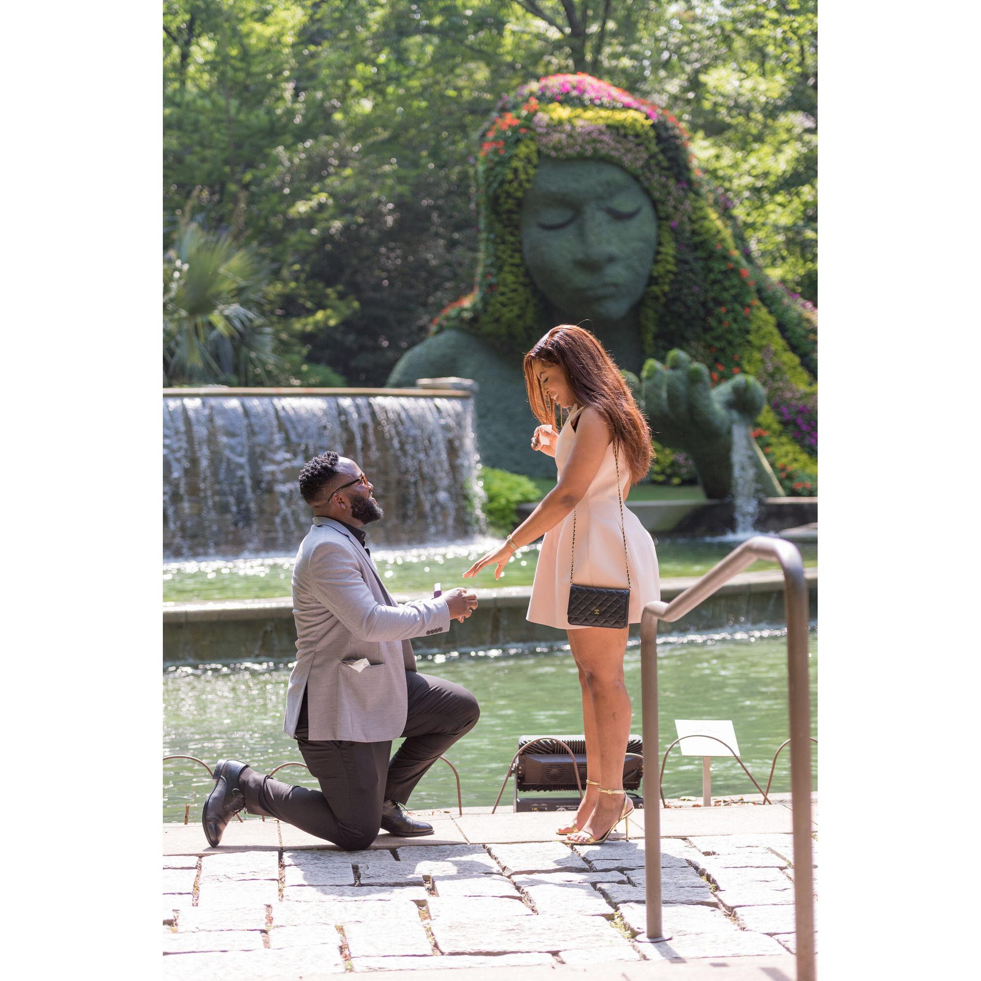 The moment Fua asked and Eme said "YES!!"