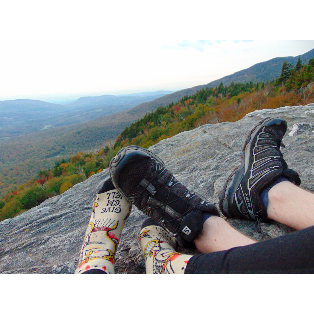 Sunset ledge, Vermont, 2017