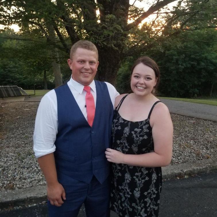 Brooke and Ben Stafford were our first official wedding hosts in July 2019. By now, you have noticed we do not take many pics though. So enjoy this one from Kyle and Sammi Redelman’s wedding!