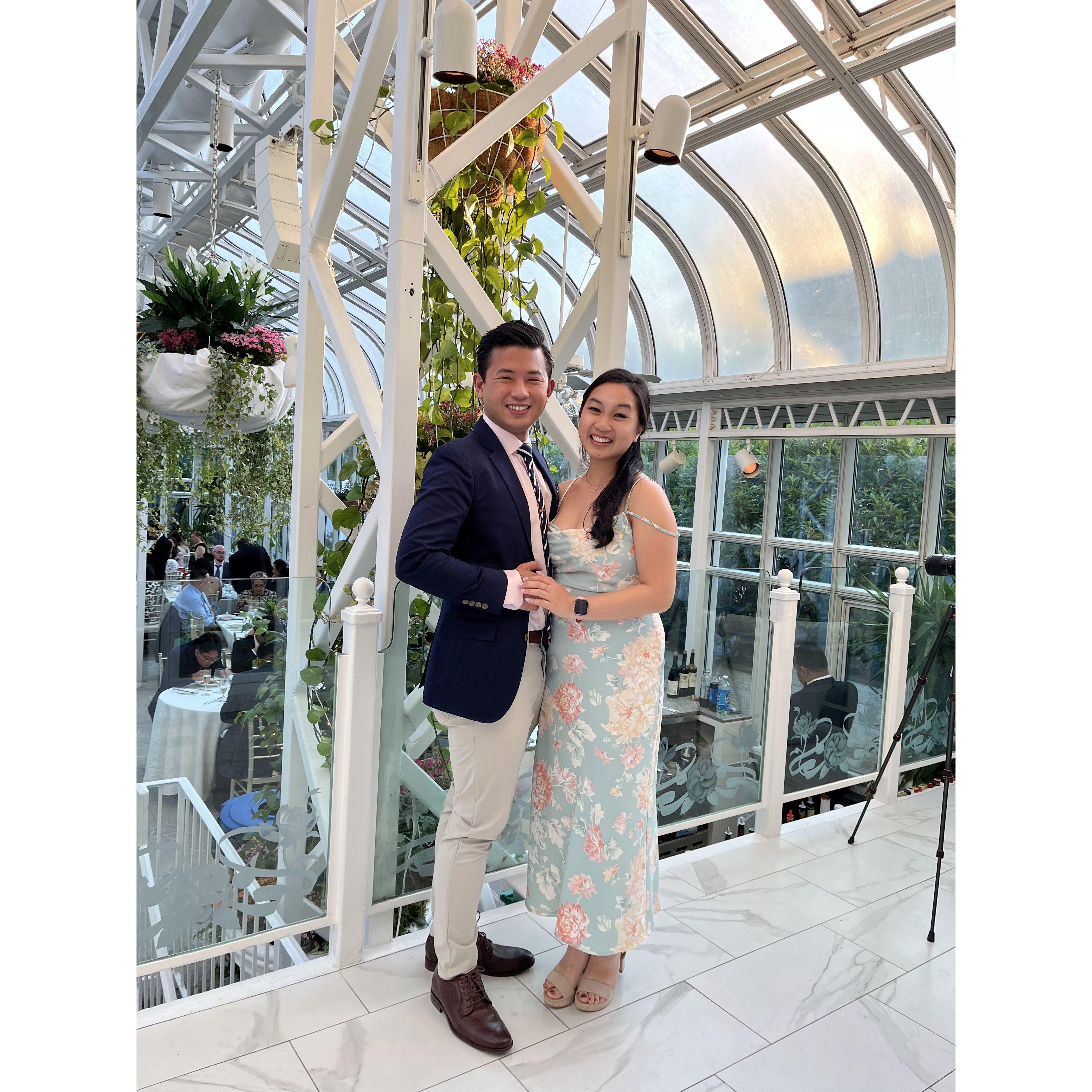 First of many weddings together!(:
