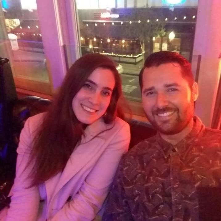 First photo together, Dec. 2019
