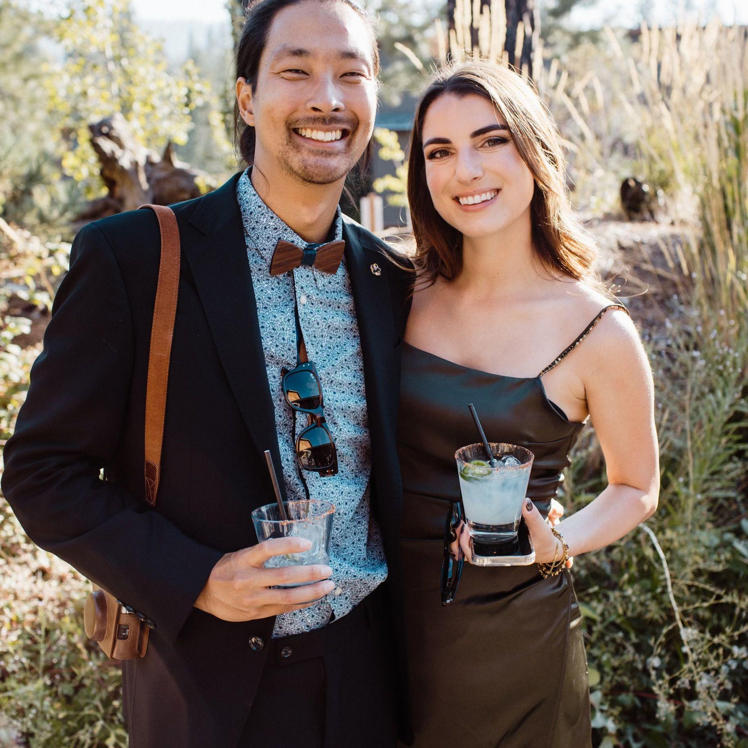 Sarah and Bryce at their first wedding together for Amaia and Daniel in Yosemite National Park.
