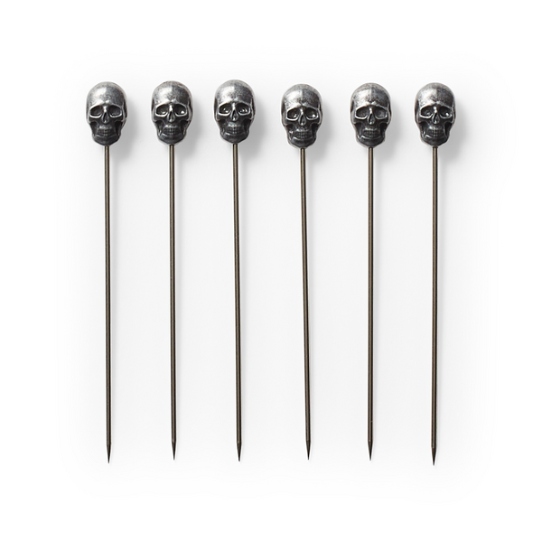 Sur La Table Skull Cocktail Picks, Set of 6