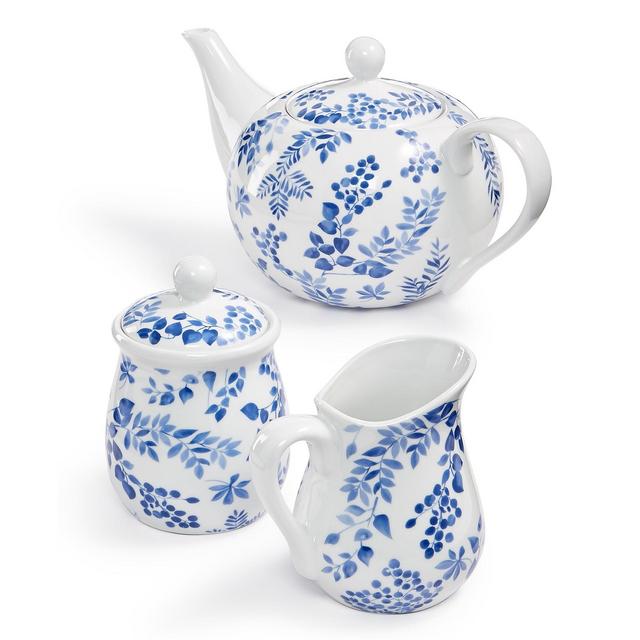 Martha Stewart Collection English Garden Tea Set, Created For Macy's