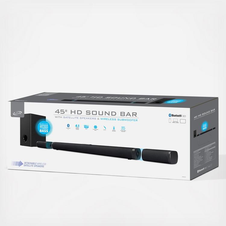 Wireless Subwoofer Ilive Bluetooth Soundbar With Detachable
