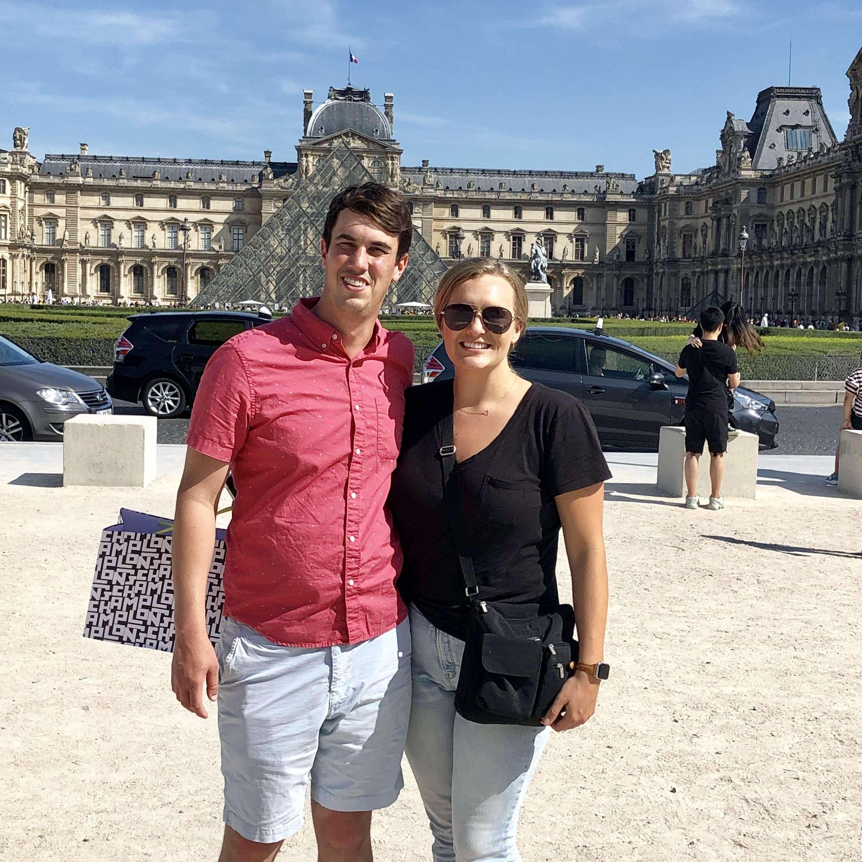 Outside The Louvre 2019