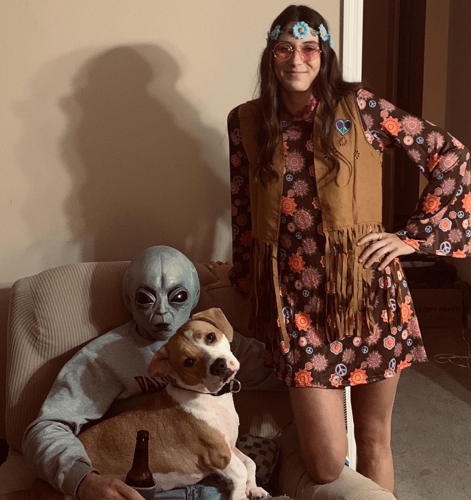 Our first Halloween together, as well as the night we officially started dating ๐ฅฐ