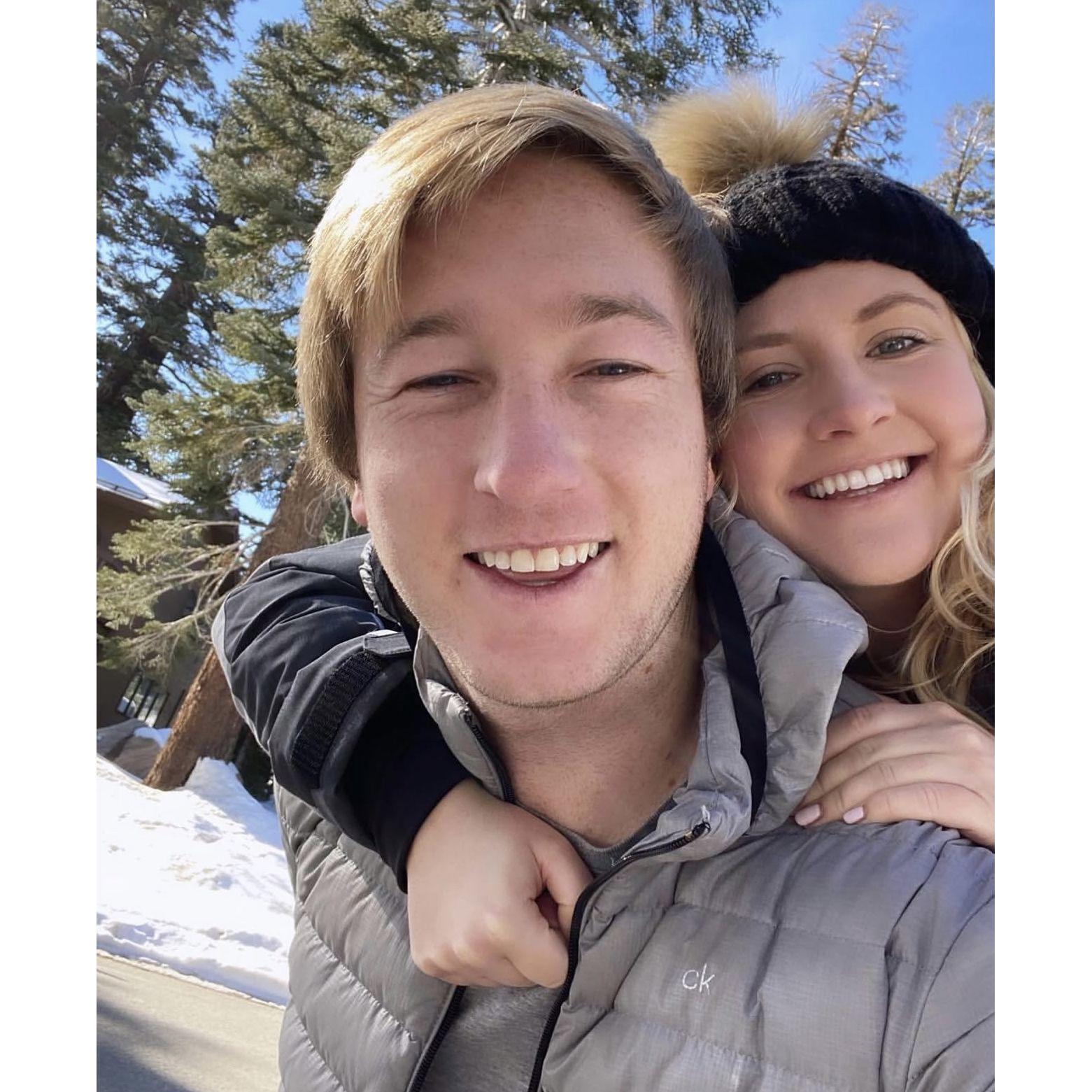 If we aren't home or at a wedding, we are traveling. Together we have traveled to various countries including Mexico, France, & the UK, & Italy. In the US, we have traveled to Kauai, river, & Mammoth!