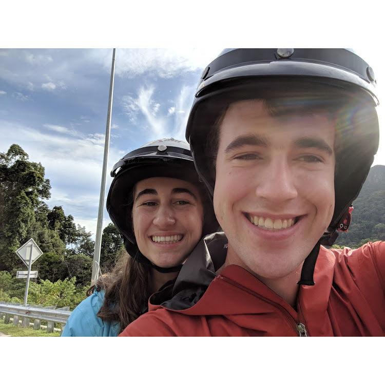 Phillip told me he had driven a scooter before... he didn't say he'd only driven a toy scooter