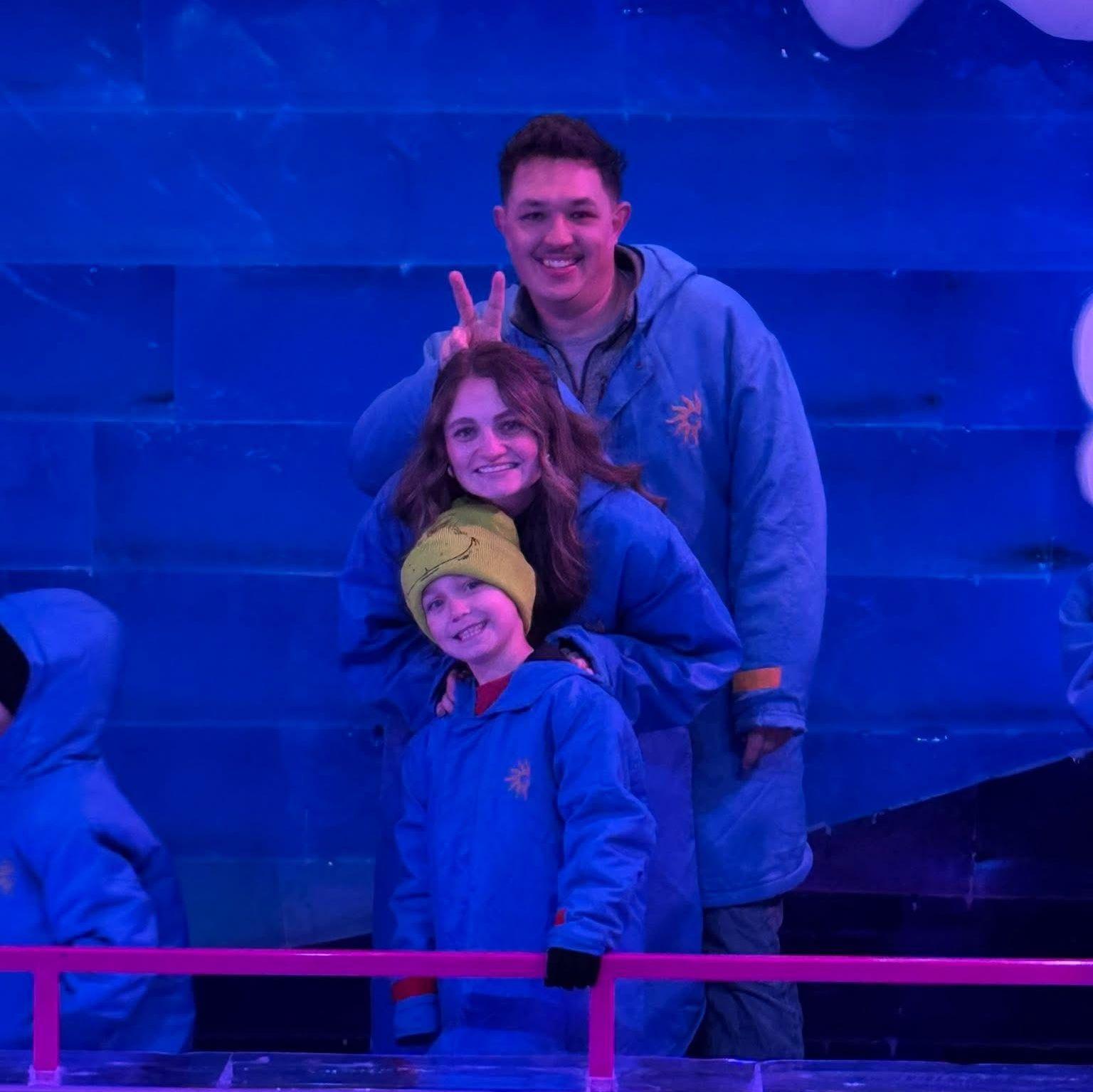 Makenna & Dylan with their nephew Oliver