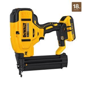 20-Volt Max Lithium-Ion 18-Gauge Cordless Brad Nailer Kit