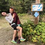 Hiking/running on the North Arm Trail
