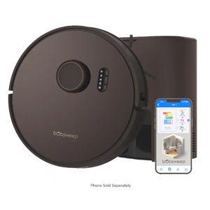 bObsweep - Orb-i Self-emptying Robotic Vacuum Cleaner, with 100-Day Bin Capacity, 5000 pa Suction, and LiDAR Mapping