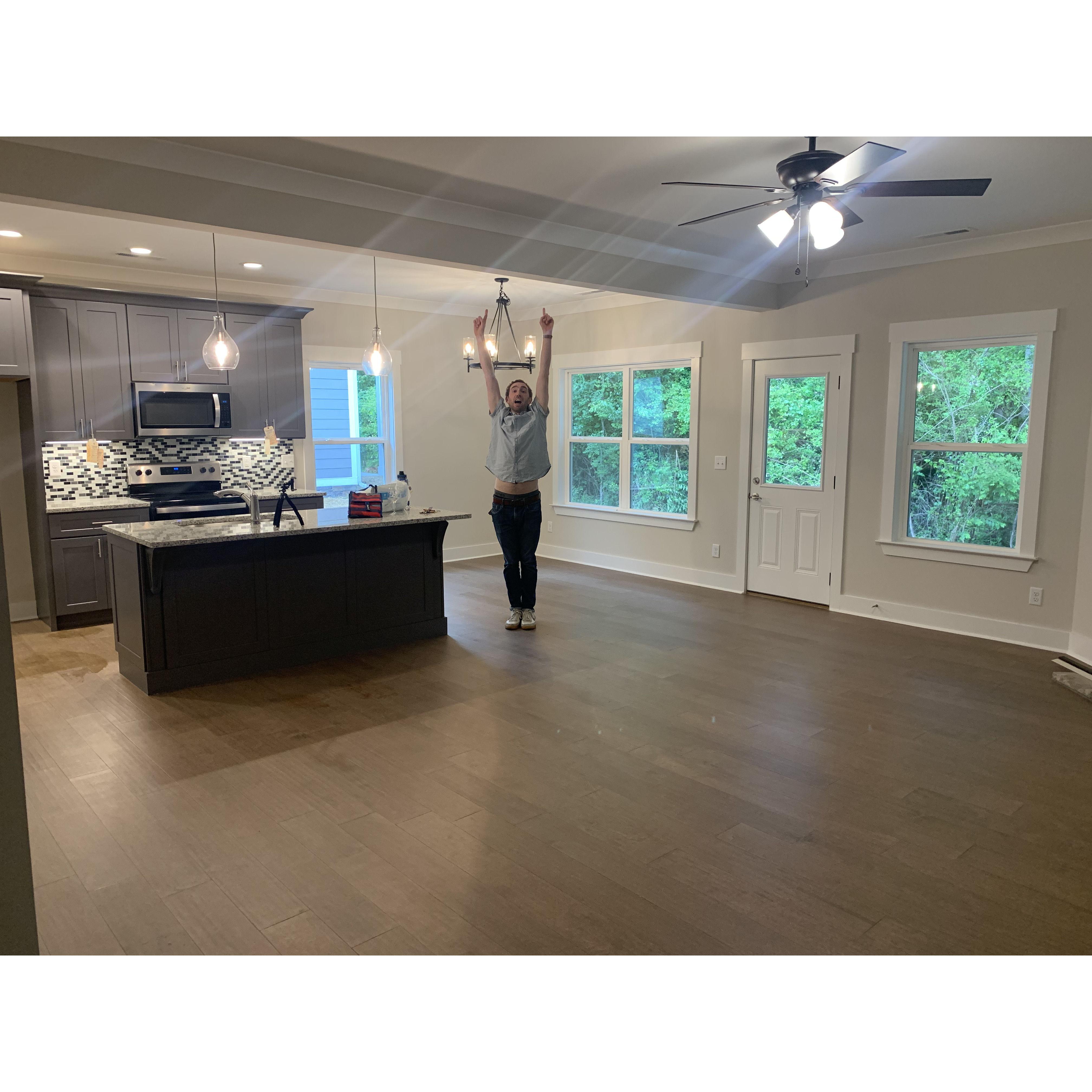 Hunter bought a house in Chattanooga, TN! 5/6/22