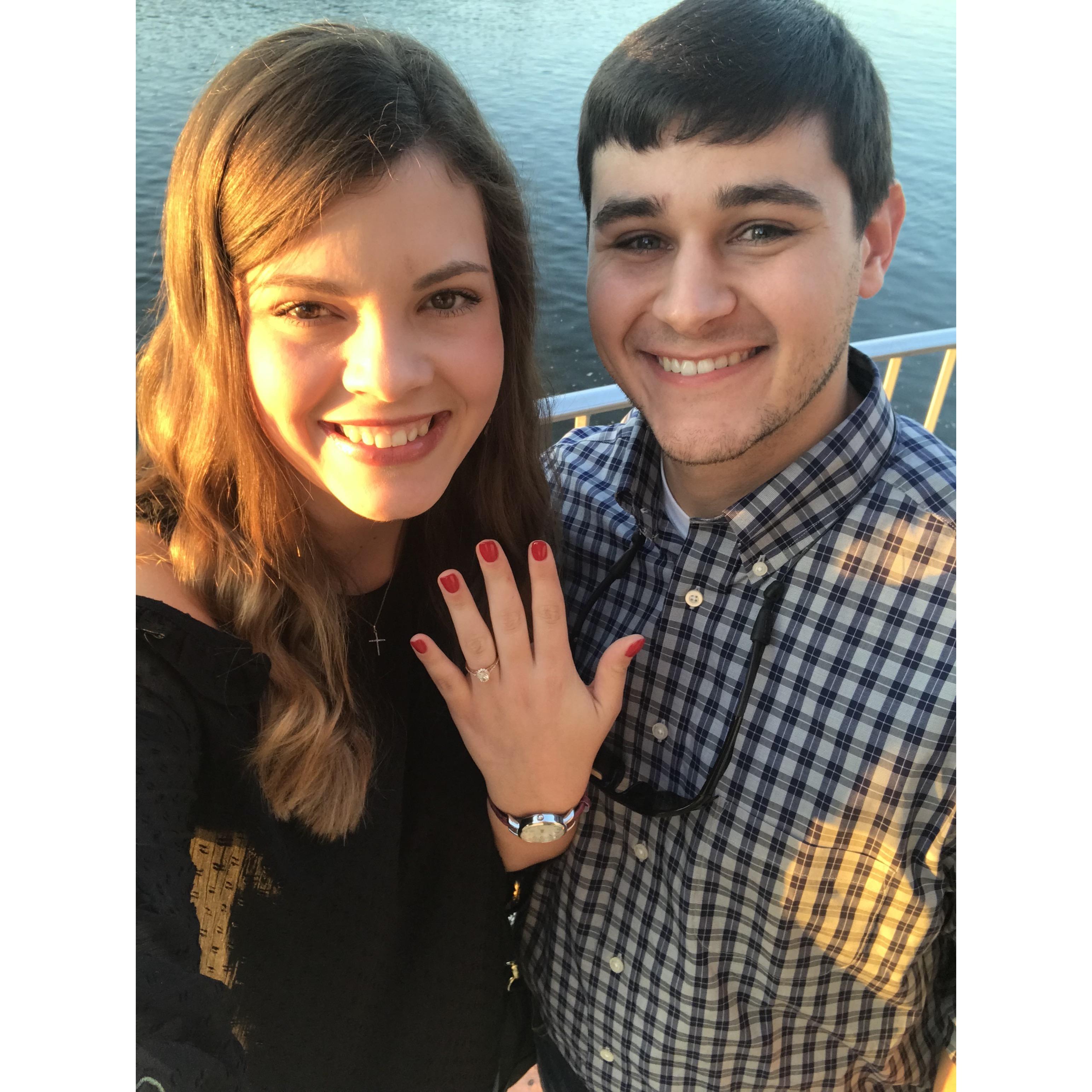 Right after our engagement!
