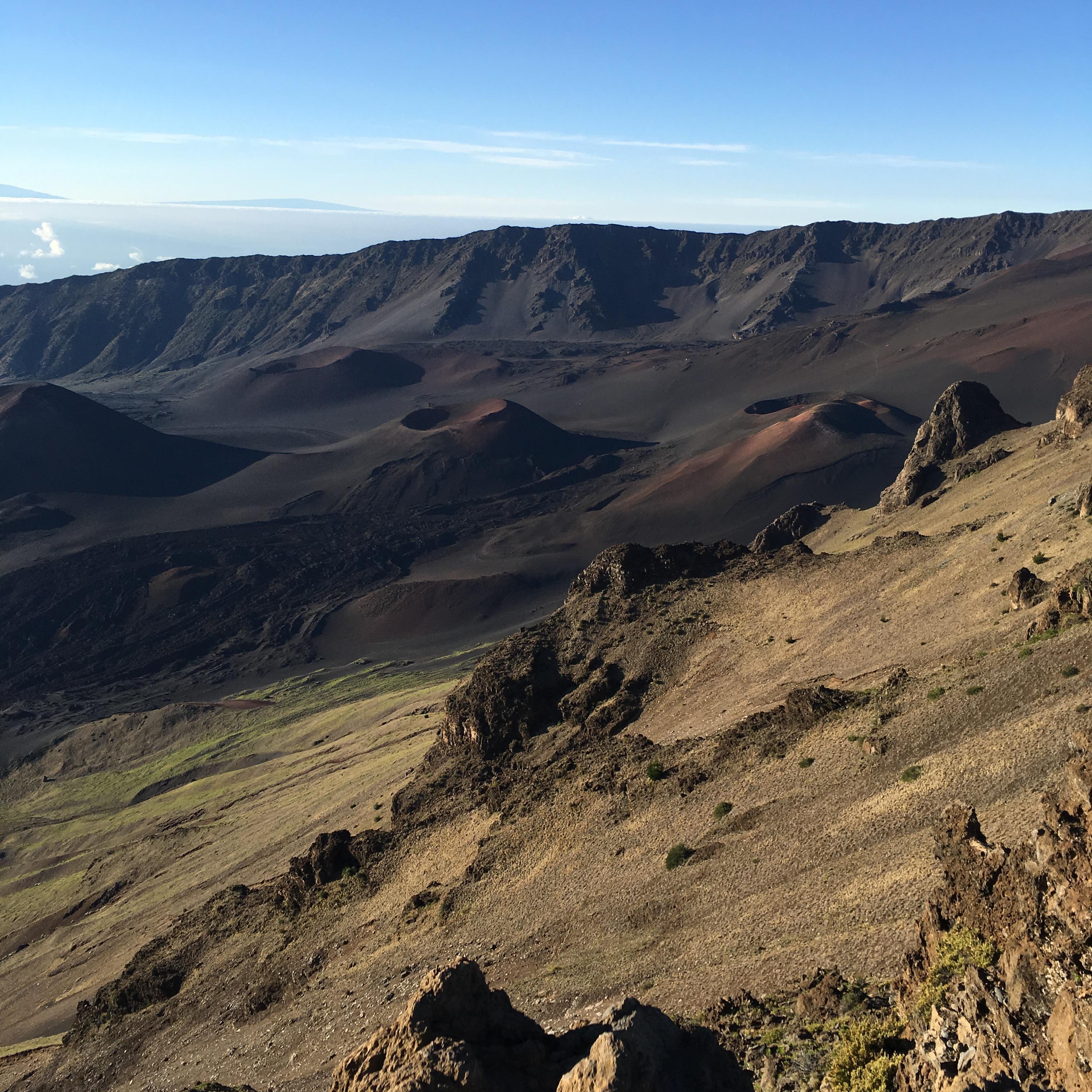 Cones of Haleakala in Maui
