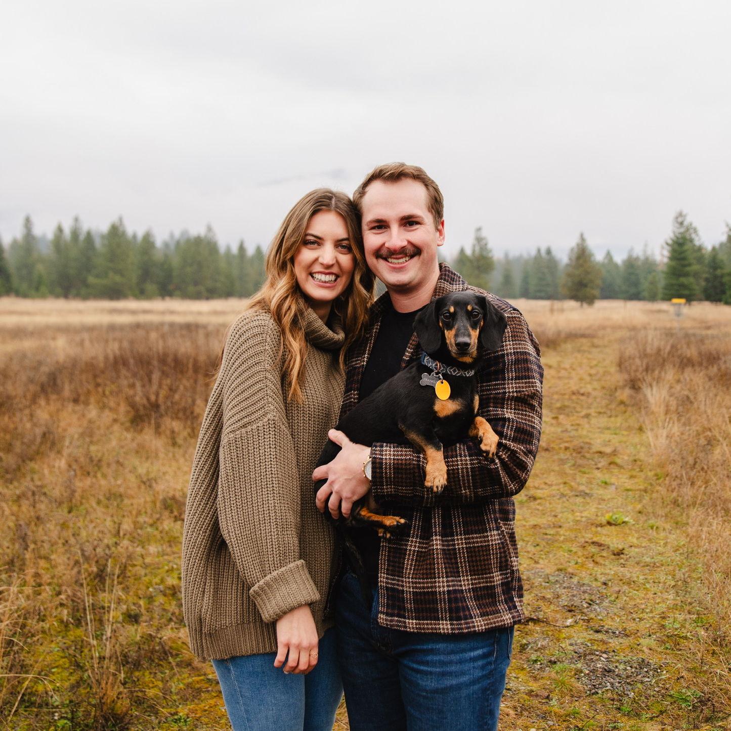 Our first family photo with Franklin