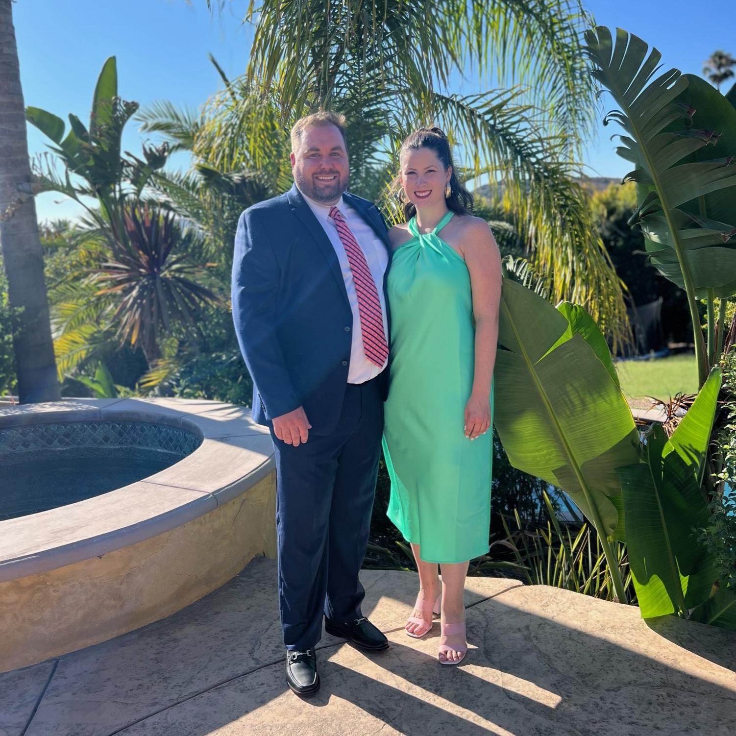 In Malibu celebrating Nick and Tori's wedding