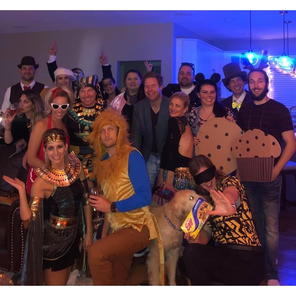 First Halloween party in our new home 2019