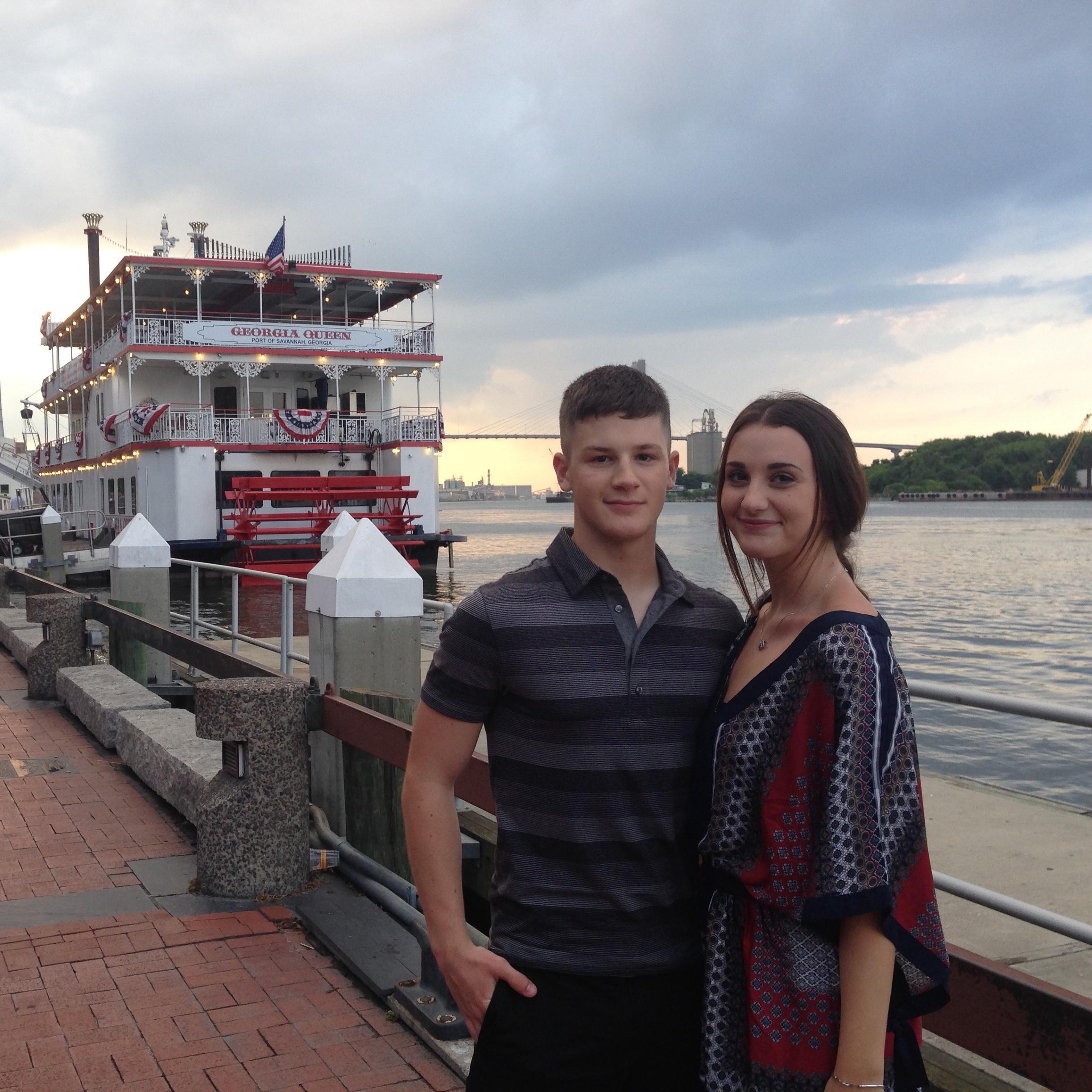 In our favorite place, Savannah GA