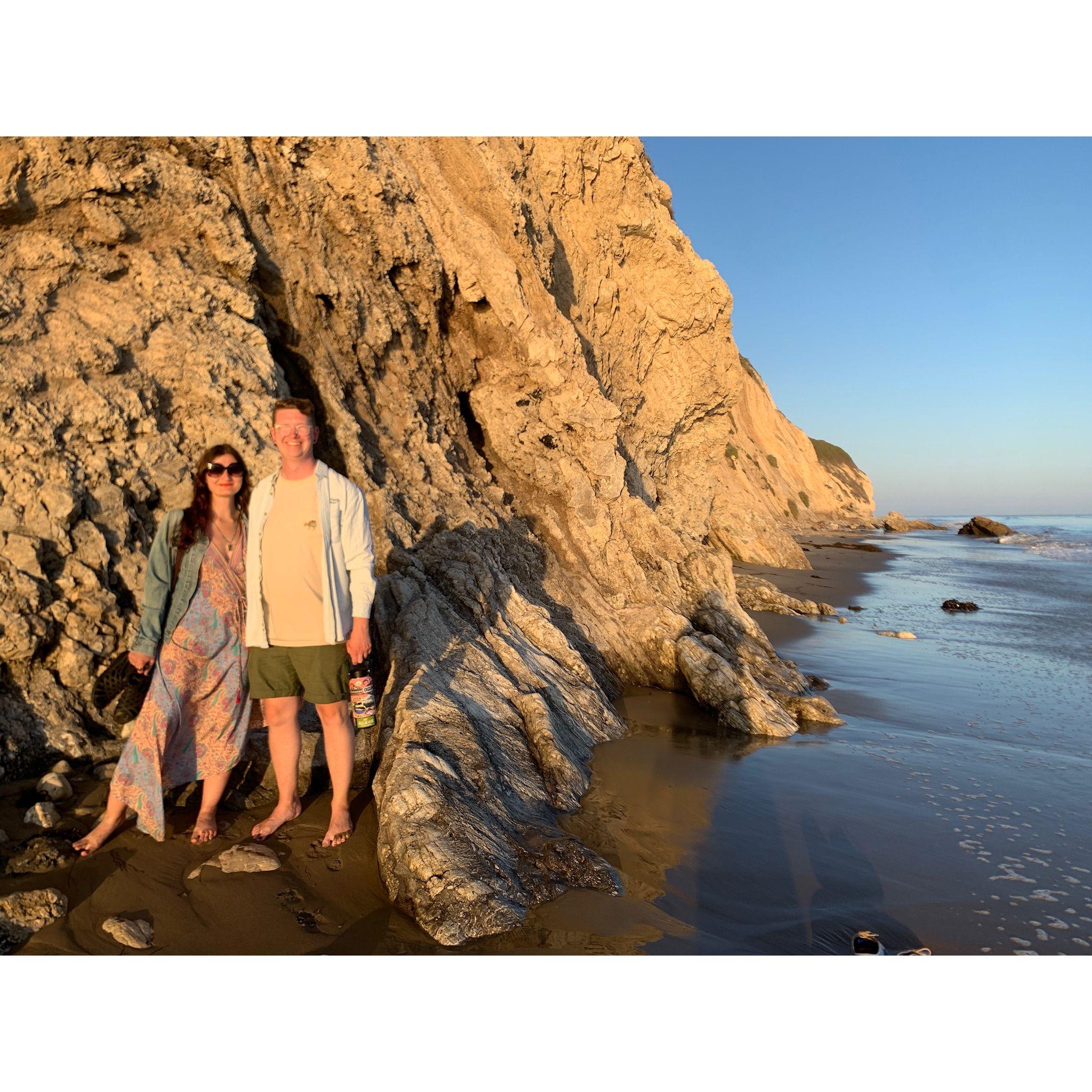 Sunset walks in Santa Barbara