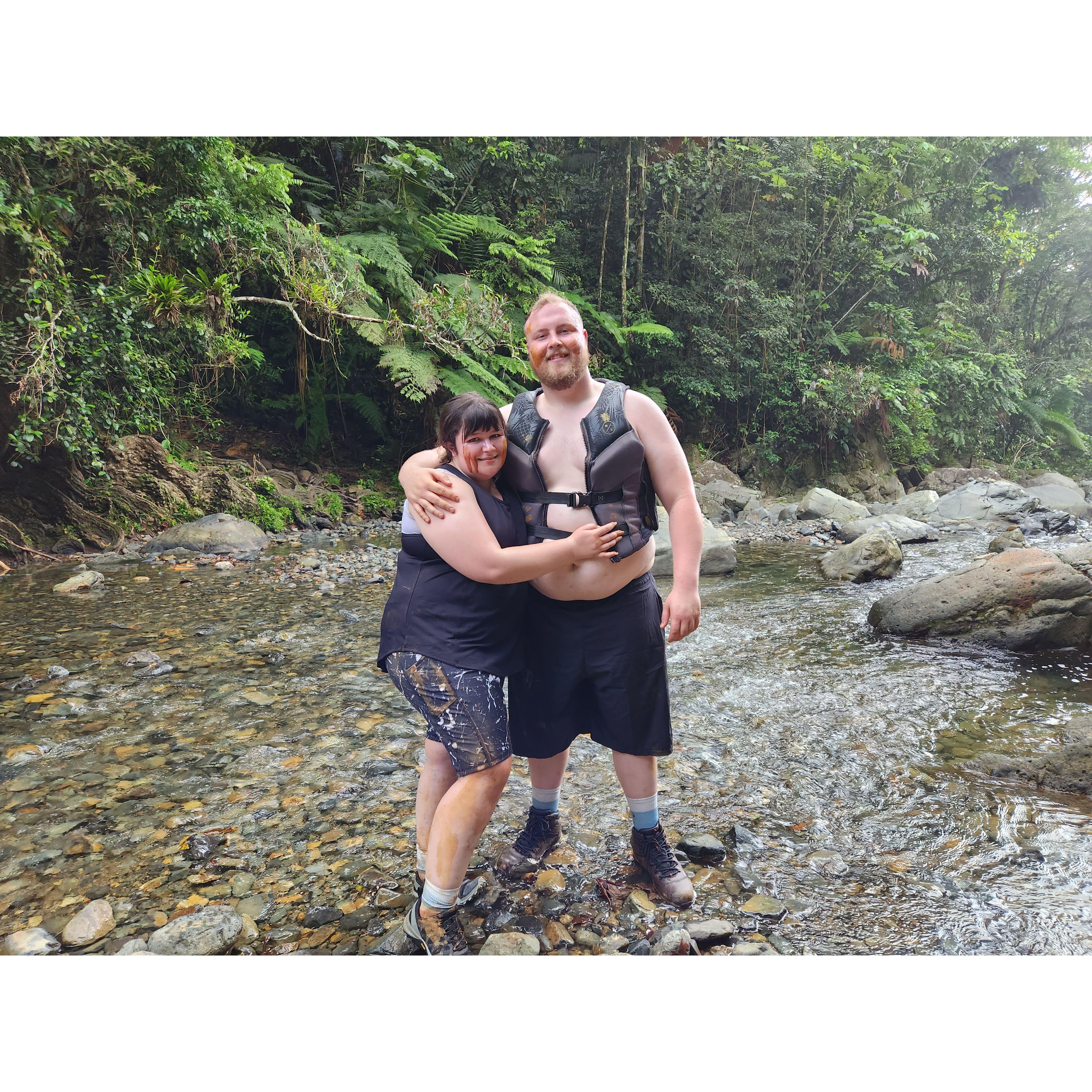The rainforest in Puerto Rico!