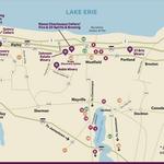 Lake Erie Wine Country Map