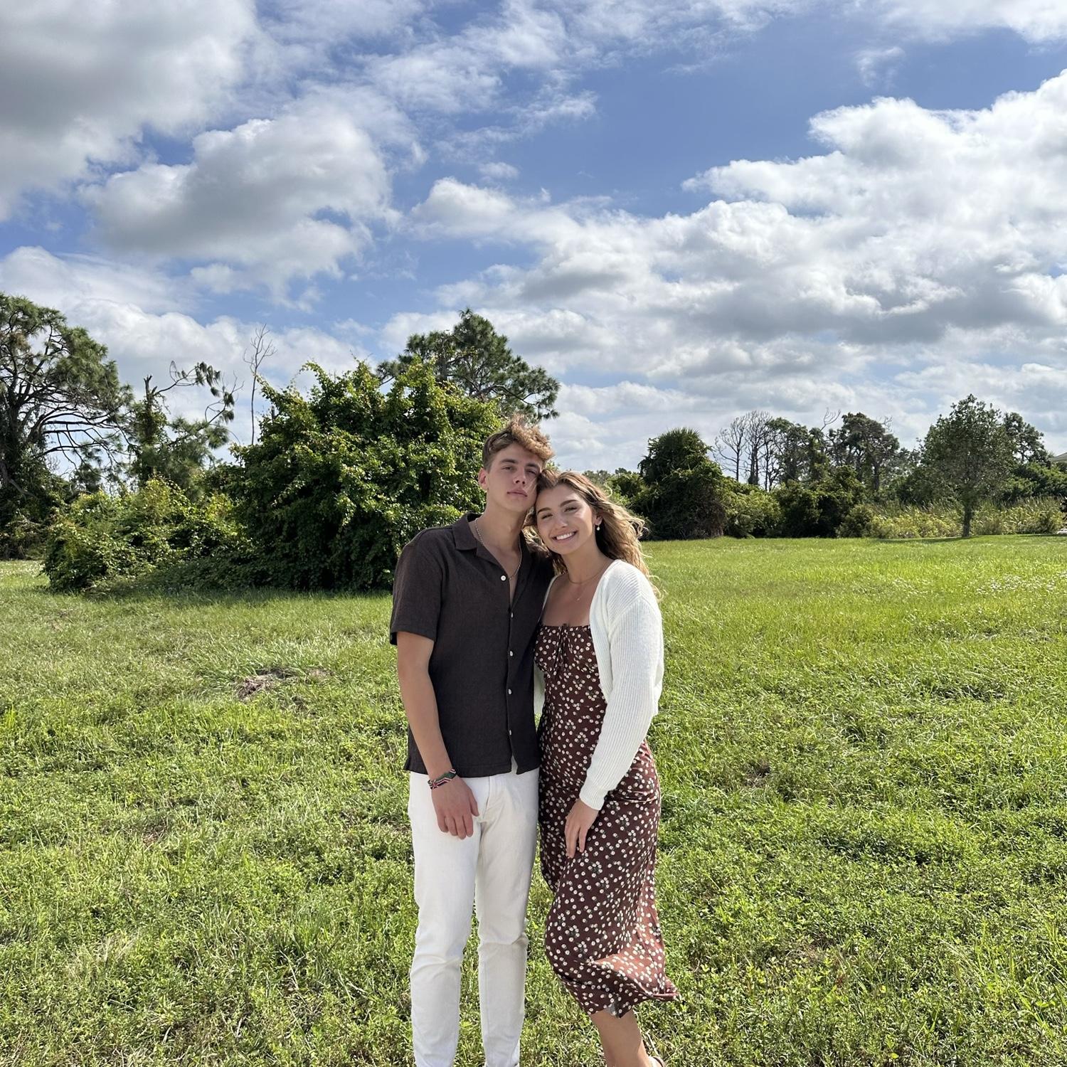 first photo together in Florida 🤍