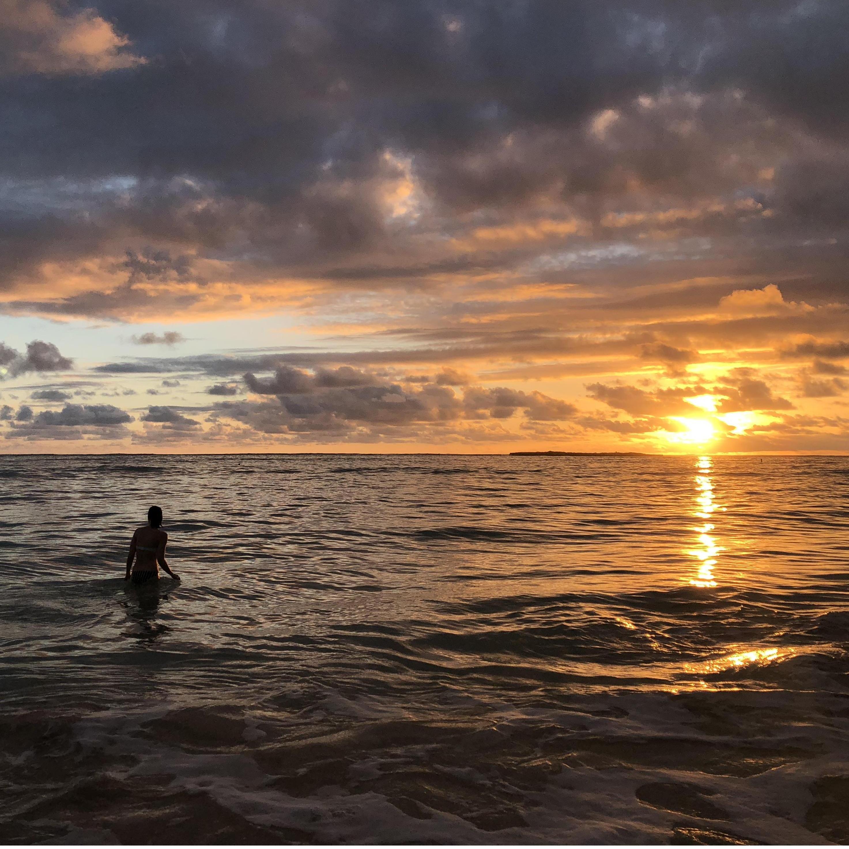 Sunrise in Hawaii