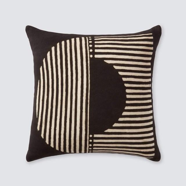 The Citizenry | Demi Mud Cloth Pillow - Black