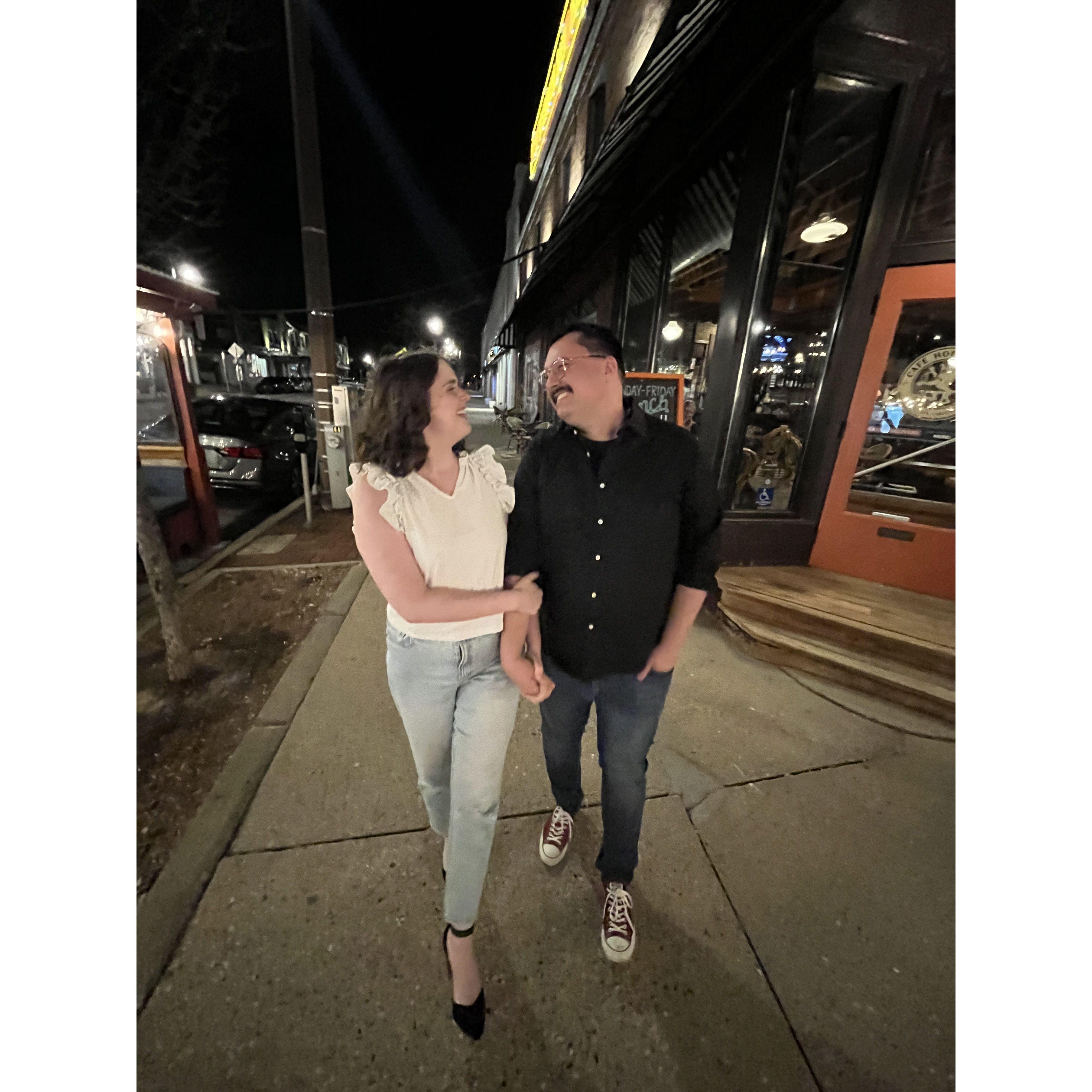Strolling to a ceremony near you!